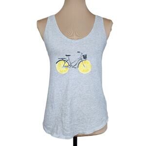 Old Navy XS Lemon Bícycle Tank Top